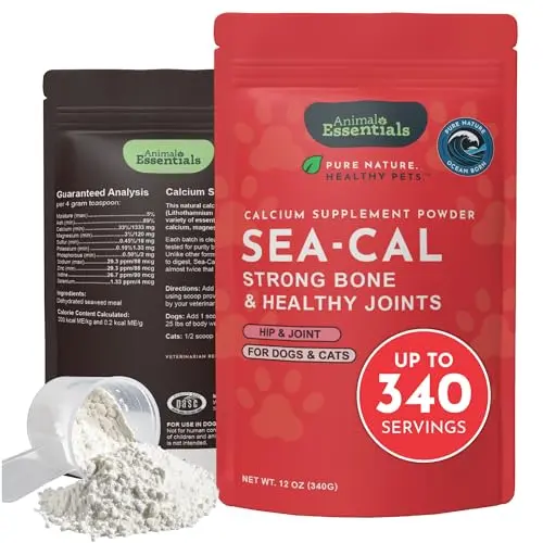 Animal Essentials Sea-Cal seaweed calcium powder for dogs and cats