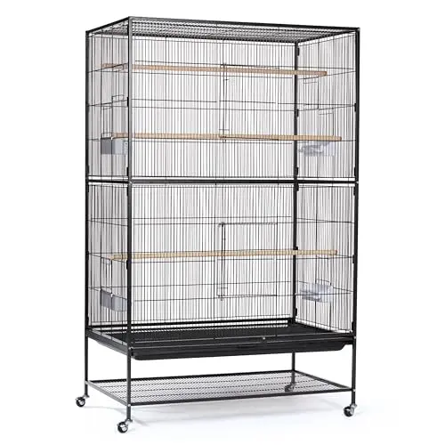 Prevue Hendryx extra large flight cage with wheels for parrots