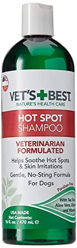 Vet's Best Hot Spot Itch Relief Dog Shampoo bottle