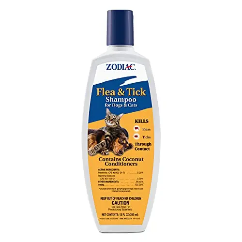 Zodiac Flea & Tick Shampoo for Dogs & Cats bottle