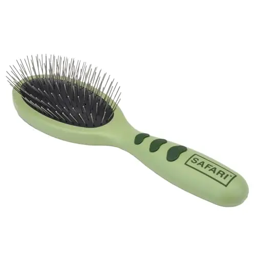 Coastal Pet oval wire pin brush with plastic handle for dog grooming