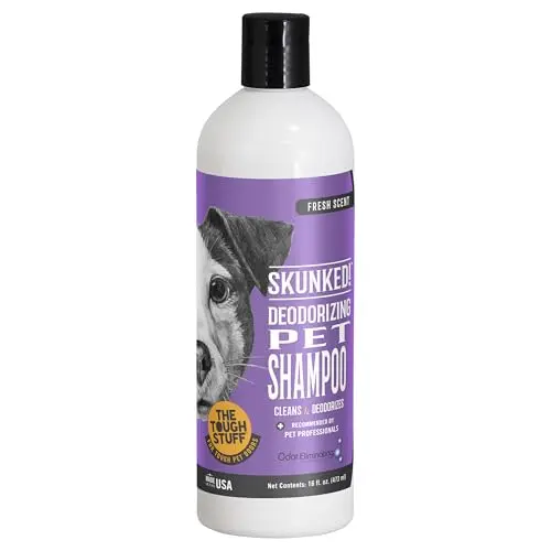 Nilodor SKUNKED Deodorizing Dog Shampoo with essential oils