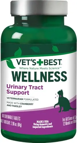 Vet's Best cat urinary supplement chewable tablets