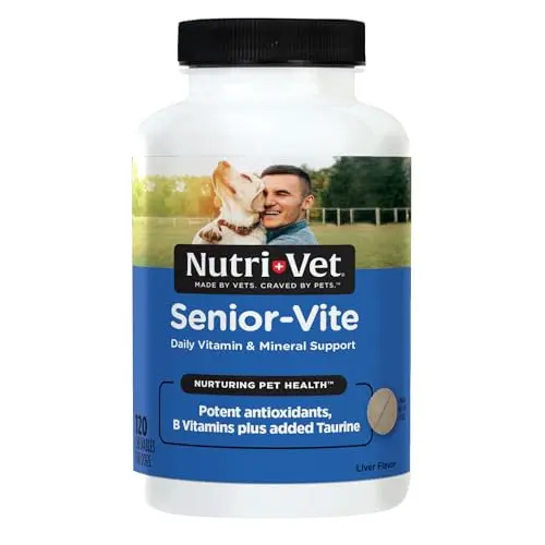 Nutri-Vet Senior-Vite Multivitamin chewable tablets