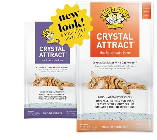 Dr. Elsey's Crystal Attract Silica Cat Litter bag