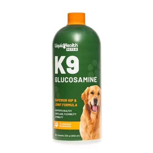 LIQUIDHEALTH K9 Liquid Glucosamine for dogs bottle