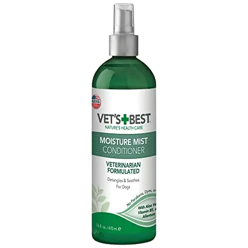 Vet's Best Moisture Mist leave-in dog conditioner spray for dry skin