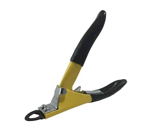 Resco yellow original guillotine-style dog nail trimmer made in USA