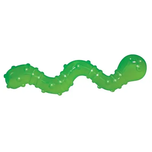 Petstages wiggle worm catnip chew toy for teething kittens