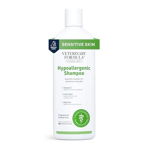 Veterinary Formula Clinical Care Hypoallergenic Shampoo bottle