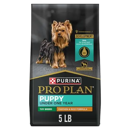 Purina Pro Plan High Protein Toy Breed Puppy Food bag