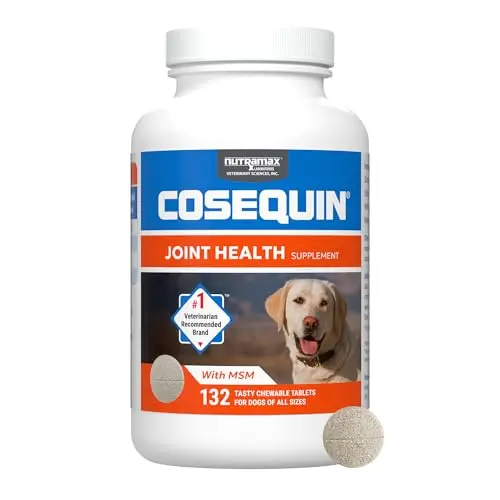 Nutramax Cosequin chewable joint supplement tablets for dogs