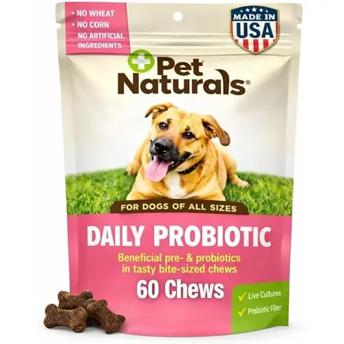 Pet Naturals Daily Probiotic Soft Chews for dogs in duck flavor