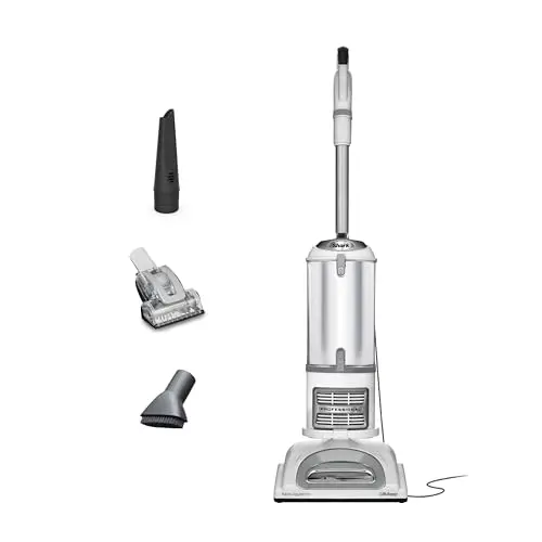 Shark NV356E Navigator Lift-Away upright vacuum in white and silver
