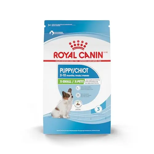 Royal Canin Size Health Nutrition X-Small Puppy Dry Dog Food bag