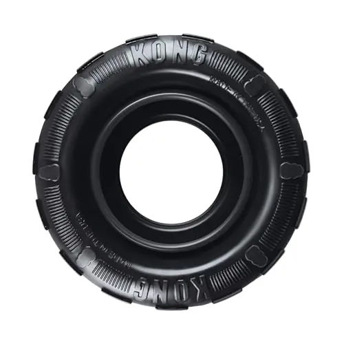 KONG Extreme black rubber tire toy for dogs