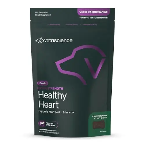 VetriScience Extra Strength Healthy Heart chews for dogs