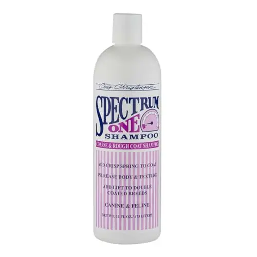 Chris Christensen Spectrum One shampoo for coarse dog coats