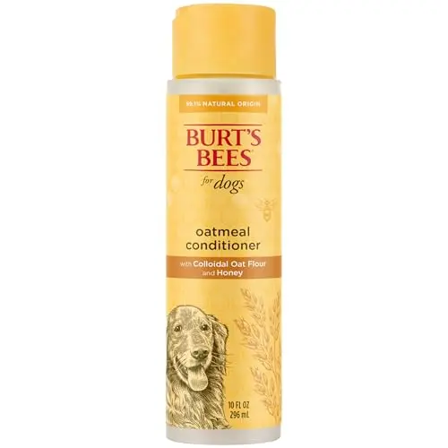 Burt's Bees Oatmeal and Honey dog conditioner bottle