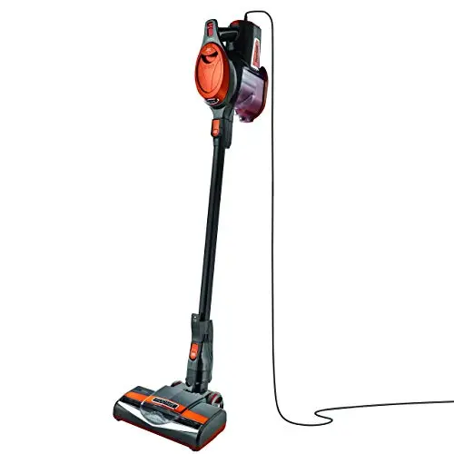 Shark Rocket Ultra-Light corded stick vacuum in gray and orange
