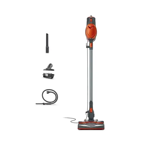 Shark Rocket Pet corded stick vacuum in orange