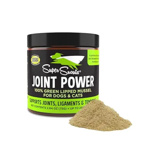 Super Snouts Joint Power green lipped mussel powder for dogs
