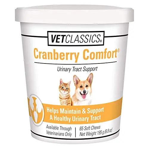 Vet Classics Cranberry Comfort urinary tract supplement chews