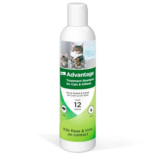 Advantage Flea & Tick Treatment Shampoo for Cats bottle