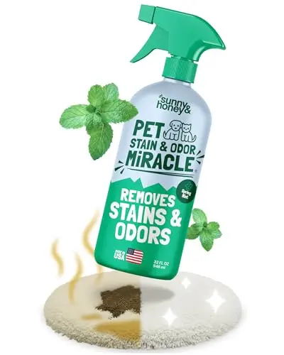 Sunny & Honey enzymatic cleaner with mint scent for carpets