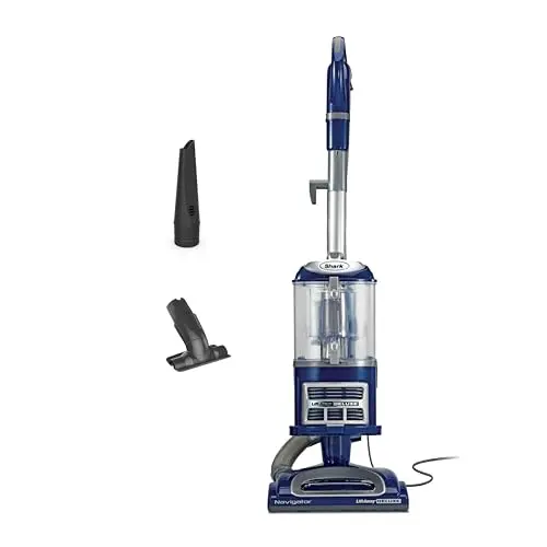 Shark Navigator Lift-Away Deluxe blue upright vacuum