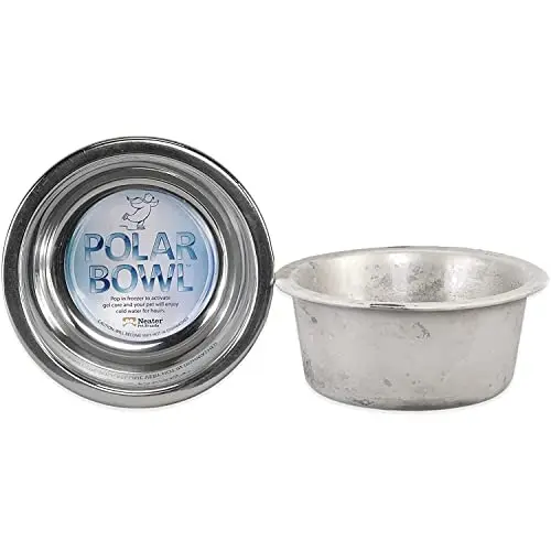Neater Pets Polar Bowl stainless steel freezer bowl
