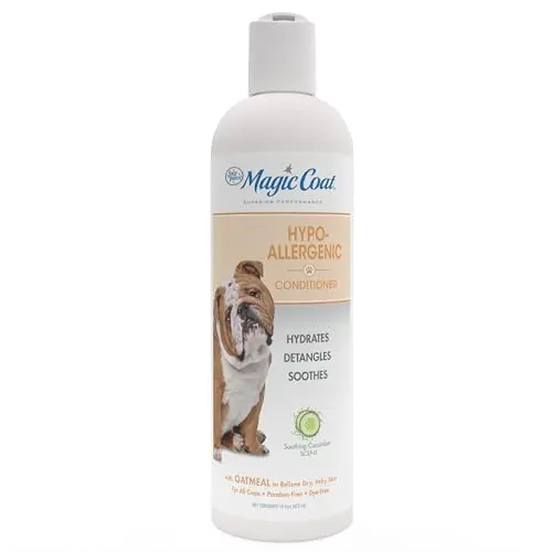 Four Paws Magic Coat hypoallergenic oatmeal dog conditioner for dry skin