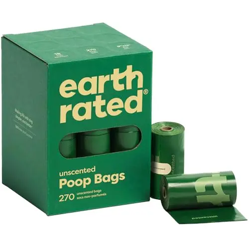 Earth Rated unscented dog poop bags in refill rolls