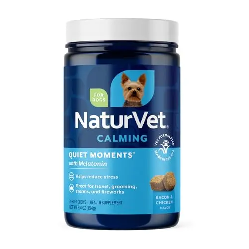 NaturVet Quiet Moments Calming Dog Soft Chews
