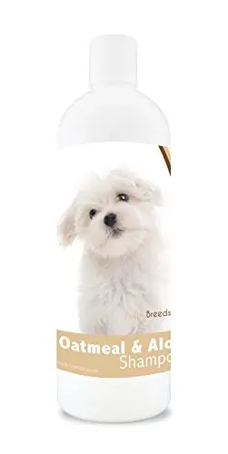 Healthy Breeds Oatmeal Shampoo with Aloe for Maltese dogs