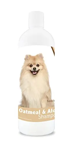 Healthy Breeds Pomeranian Oatmeal Shampoo with Aloe bottle
