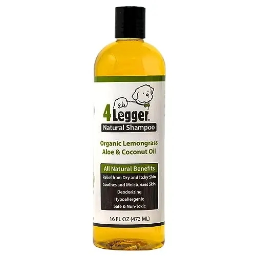 4-Legger Certified Organic Dog Shampoo bottle