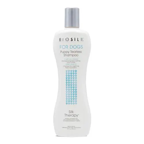 BioSilk for Dogs Puppy Tearless Shampoo with silk proteins