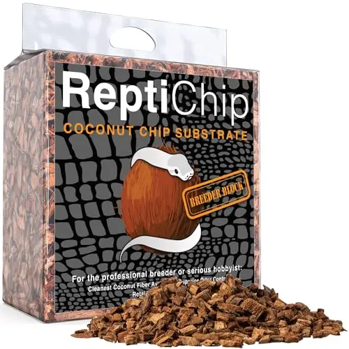 ReptiChip compressed coconut chip bedding bag