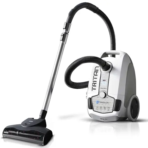 Prolux Tritan canister vacuum cleaner in white