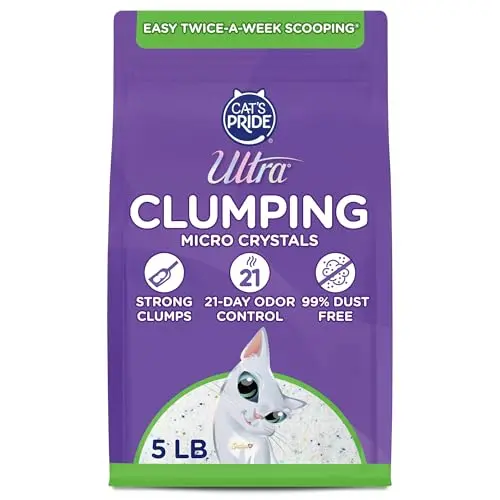 ULTRA Clumping Micro Crystals Cat Litter bag