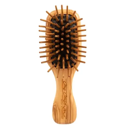 Chris Christensen Tiny Tot wood pin brush for small or sensitive dogs