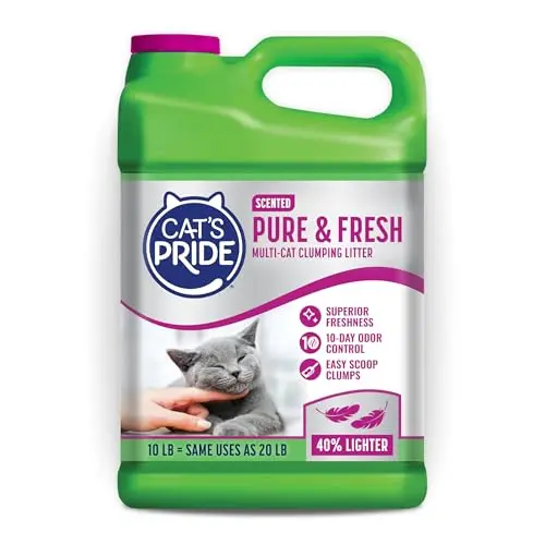 Cat's Pride Premium Lightweight Clumping Litter jug
