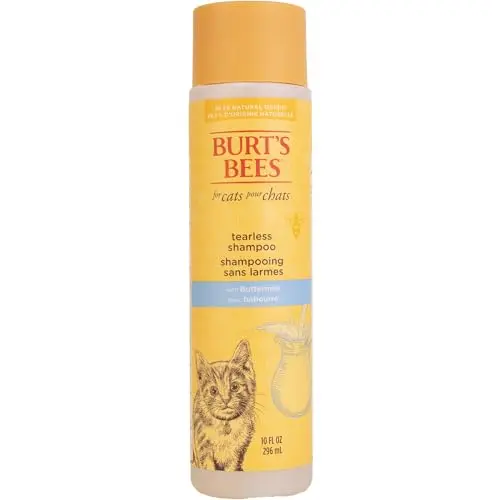 Burt's Bees Tearless Kitten Shampoo with Buttermilk and Honey bottle