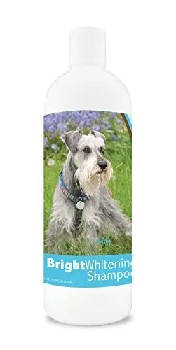 Healthy Breeds Bright Whitening Shampoo for Miniature Schnauzers bottle