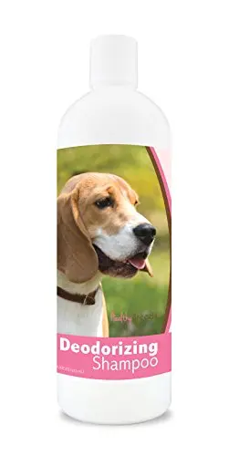 Healthy Breeds Beagle Deodorizing Shampoo bottle for fresh coats