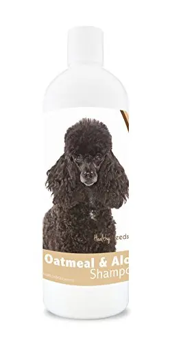 Healthy Breeds oatmeal and aloe dog shampoo for poodles with sensitive skin