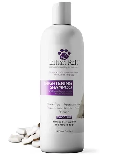 Lillian Ruff PRO Formula Ultra Brightening Dog Shampoo