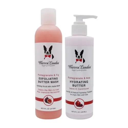 Warren London butter combo dog shampoo and conditioner set