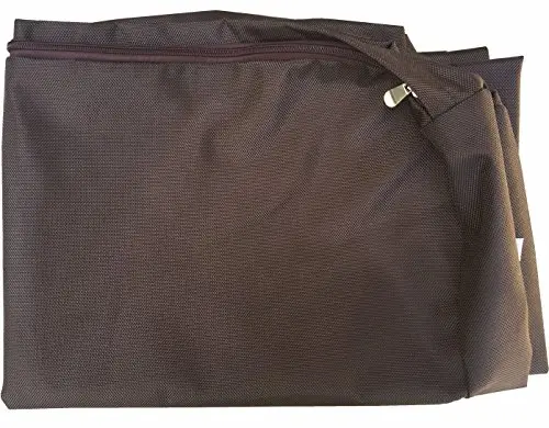 Dogbed4less seal brown ballistic nylon dog bed cover